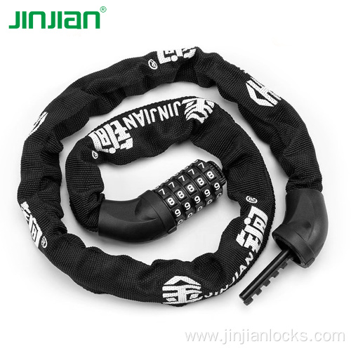 Combination chain lock bicycle bike lock